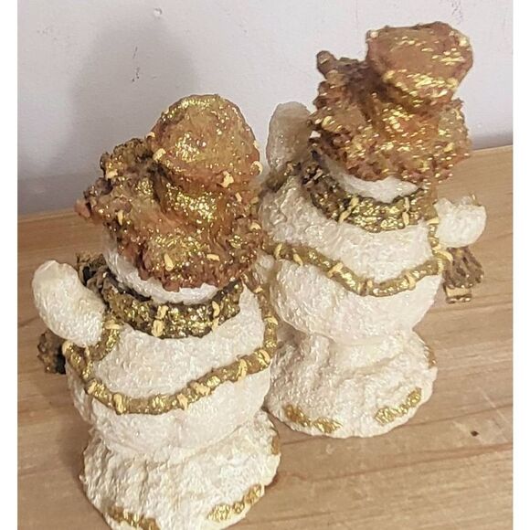 Vintage Resin Bobble snowmen lot of 2 - Picture 5 of 7